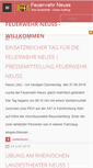 Mobile Screenshot of feuerwehr-neuss.de